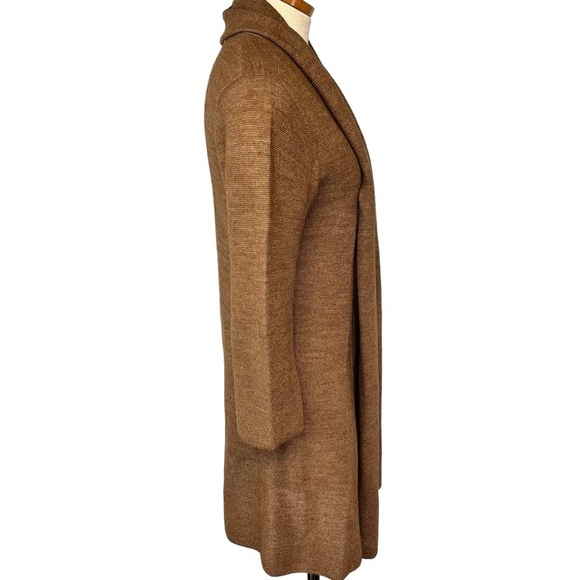 Peruvian Connection Alpaca and Silk Long Timeless Links Cardigan Womens Small - Picture 3 of 11